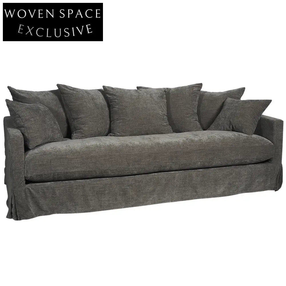 HASTINGS 3.5 SEATER SOFA ASH