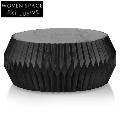 Hendrix Wooden Coffee Table - Brushed Black Coffee Tables