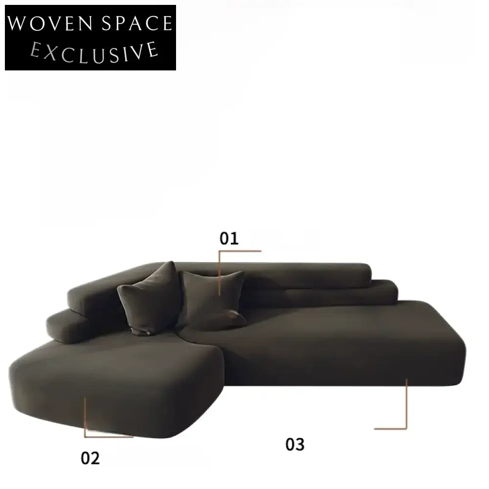 Henry Modern Luxury Reception Lounge Sofa Piece