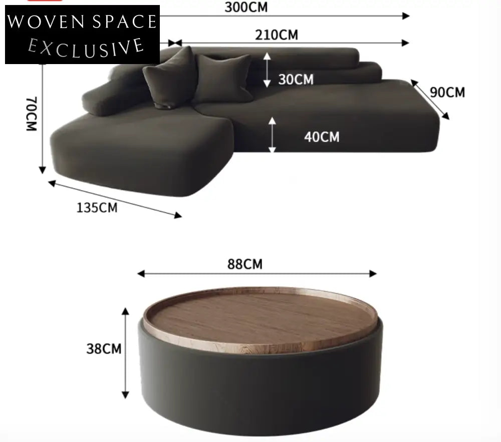 Henry Modern Luxury Reception Lounge Sofa Piece