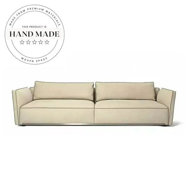 High End Modern L-Shape Leather Sectional Living Room Sofa