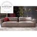 High End Modern L-Shape Leather Sectional Living Room Sofa