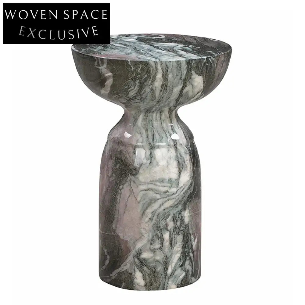 High-End Modern Simple Round Marble Coffee Table for Living Room and Hotel