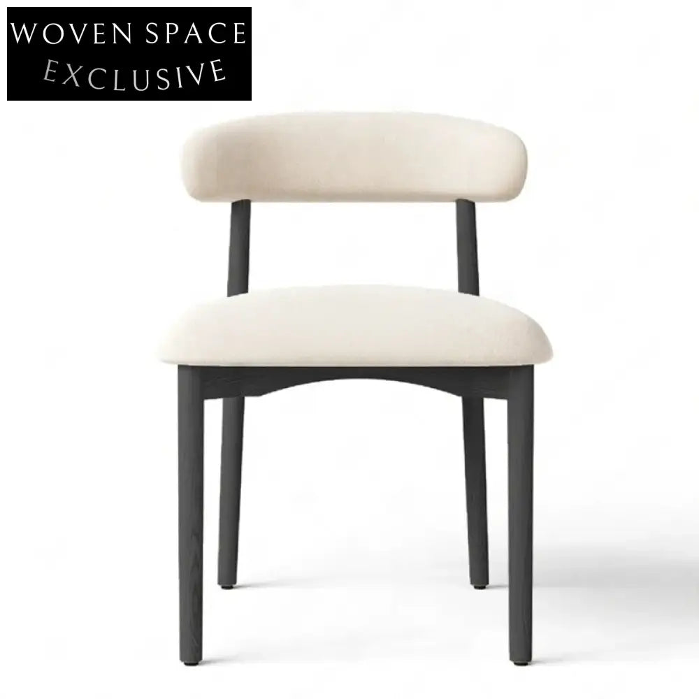 High Quality Home Fabric Soft Cushion Dining Chair Indoor Furniture Fabric Dining Chair Fabric Dining Armchair