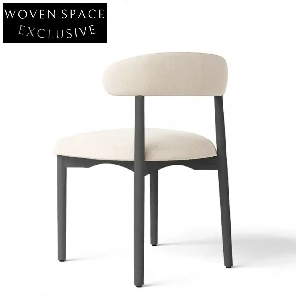 High Quality Home Fabric Soft Cushion Dining Chair Indoor Furniture Fabric Dining Chair Fabric Dining Armchair
