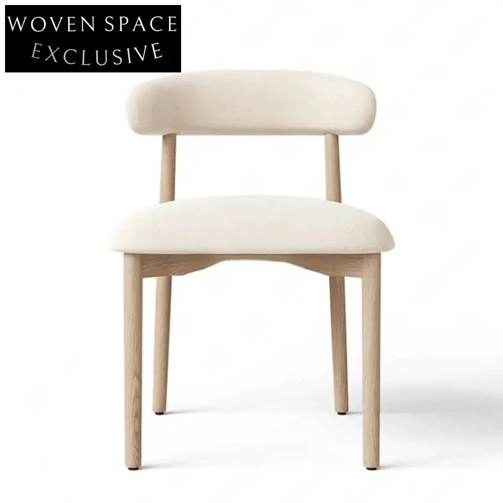 High Quality Home Fabric Soft Cushion Dining Chair Indoor Furniture Fabric Dining Chair Fabric Dining Armchair