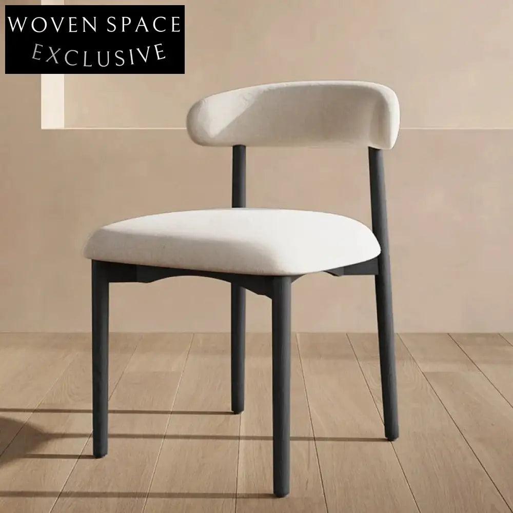 High Quality Home Fabric Soft Cushion Dining Chair Indoor Furniture Fabric Dining Chair Fabric Dining Armchair