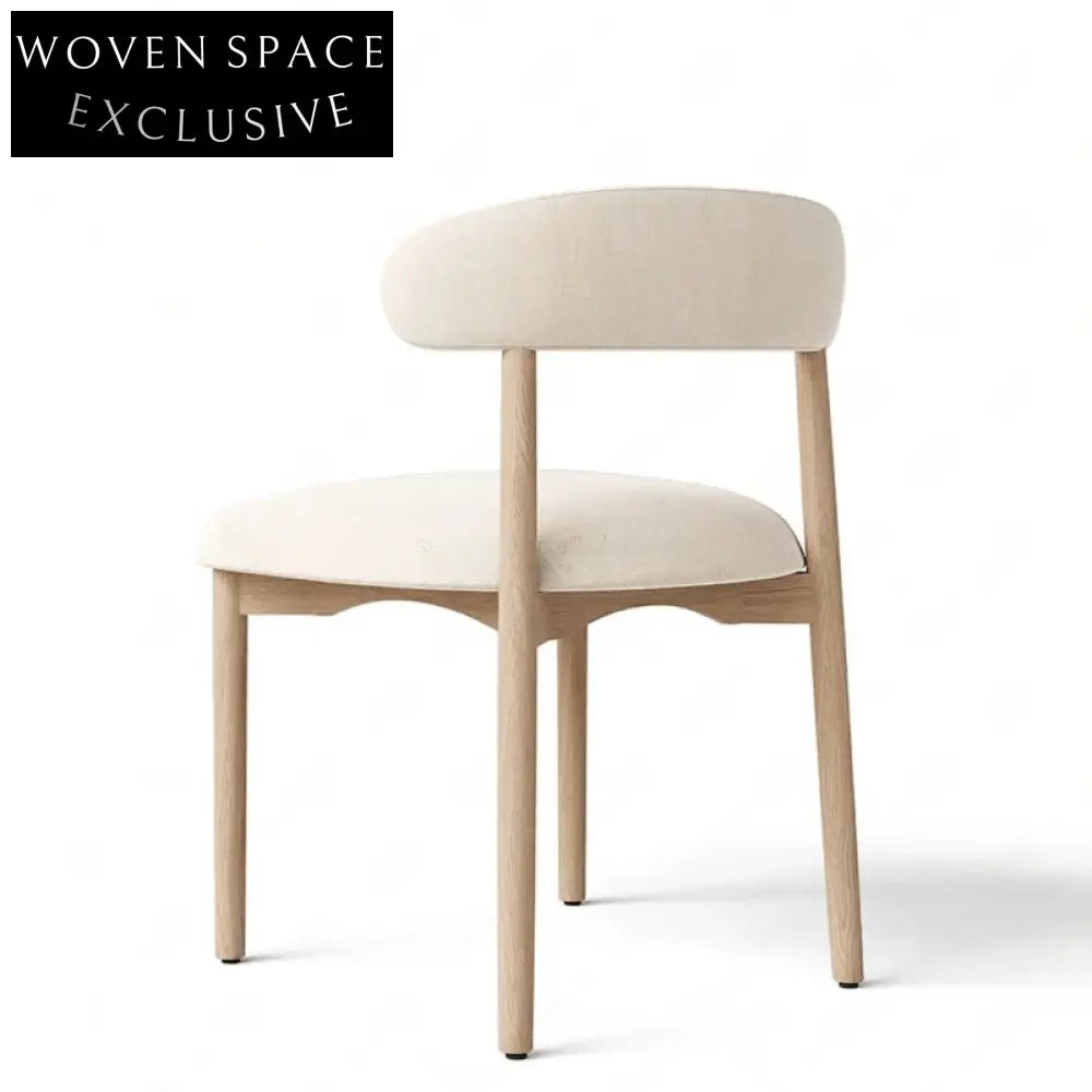 High Quality Home Fabric Soft Cushion Dining Chair Indoor Furniture Fabric Dining Chair Fabric Dining Armchair