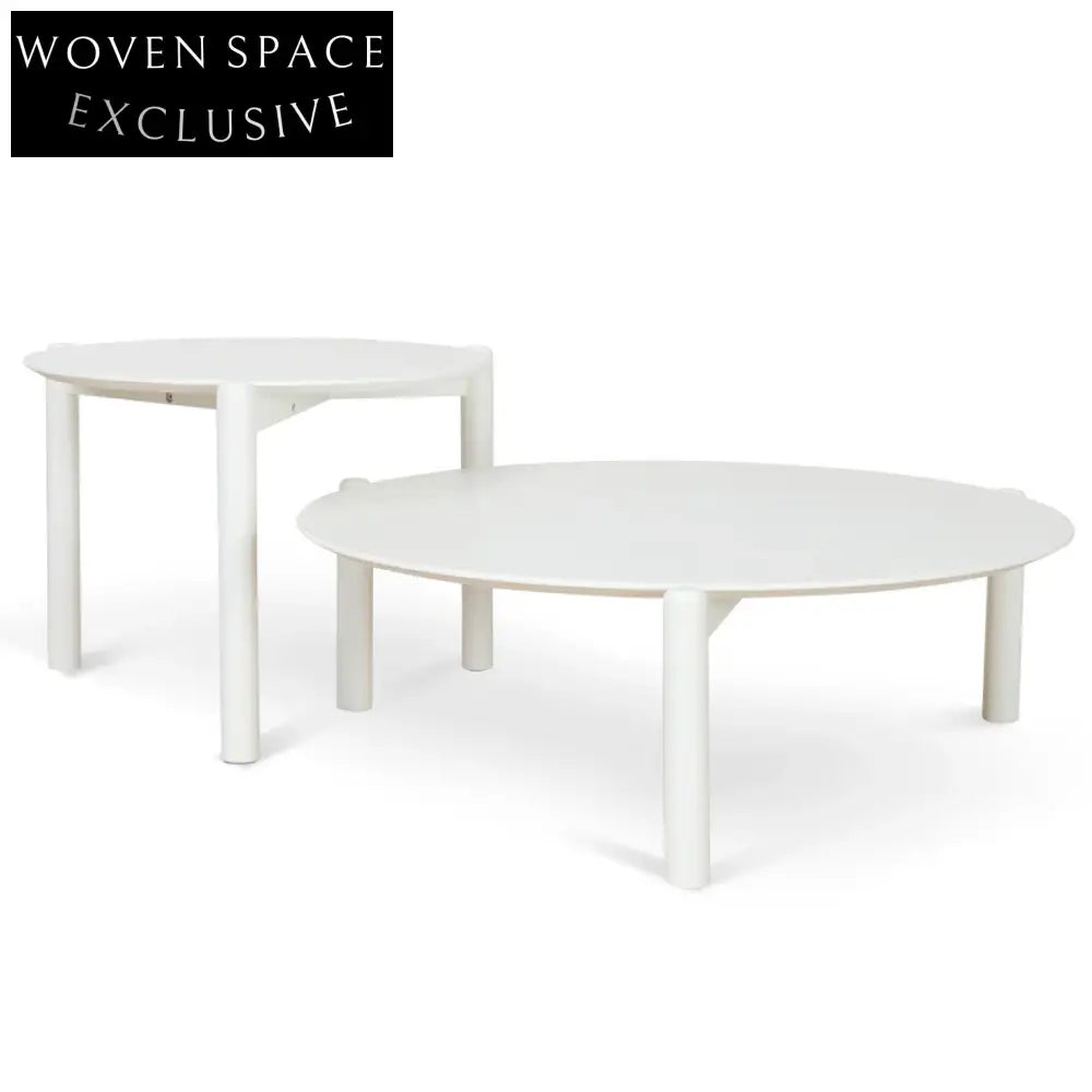 Holloway - Nest of Coffee tables - White Coffee Table