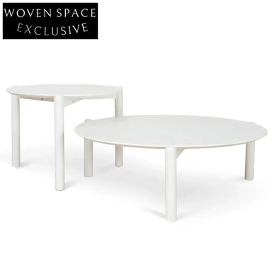 Holloway - Nest of Coffee tables - White Coffee Table