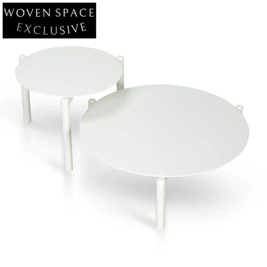 Holloway - Nest of Coffee tables - White