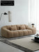 Home Dough Sofa Italian Fabric Chenille French Retro Straight American