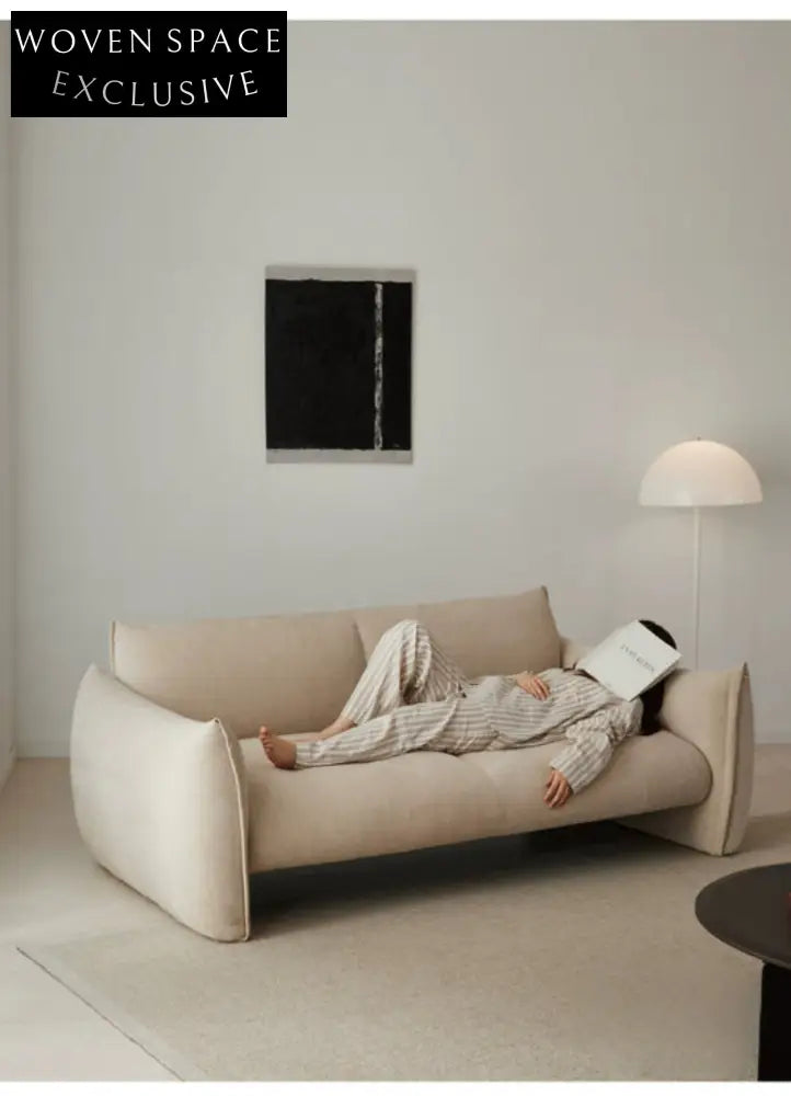 Home Fabric Single Sofa Living Room Modern Simple 2025 New Small Apartment Lazy Leisure Sofa Chair