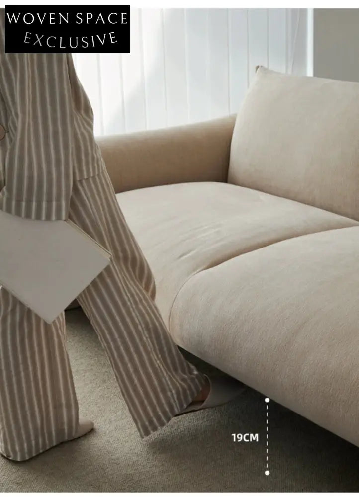 Home Fabric Single Sofa Living Room Modern Simple 2025 New Small Apartment Lazy Leisure Sofa Chair