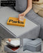 Home Furnishing Blue Fabric Chenille Module Living Room Straight Armrest Storage Box Tofu Block Supo Sofa