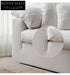 Home Furnishing Cloud Sofa Electric Style Removable and Washable Linen Fabric Down Sofa Can Be Lifted or Sleeped