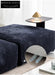 Home Furnishing Corduroy Fabric Modular Sofa Dark Blue Minimalist Free Combination Living Room Small Apartment Tofu