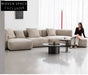 Home Furnishing Corduroy Fabric Sofa Module Combination Nordic Simple Living Room Removable and Washable Tofu Block Sofa