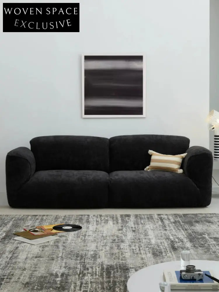 Home Furnishing Grande Sofa Living Room French Retro Fabric Chenille Sofa Adjustable Backrest High-end