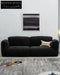 Home Furnishing Grande Sofa Living Room French Retro Fabric Chenille Sofa Adjustable Backrest High-end