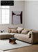 Home Furnishing original sofa living room new cream free combination square fabric module Italian minimalist design