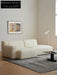 Home Furnishing Square Leather Sofa Module Combination Living Room Straight Leather Art Microfiber Leather Italian