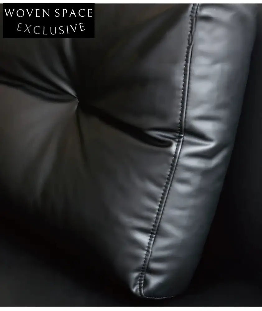 Home Leather Sofa Bevel Black Light Luxury High-end Designer Minimalist Modular Corner Special-shaped Sofa