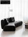 Home Leather Sofa Bevel Black Light Luxury High-end Designer Minimalist Modular Corner Special-shaped Sofa