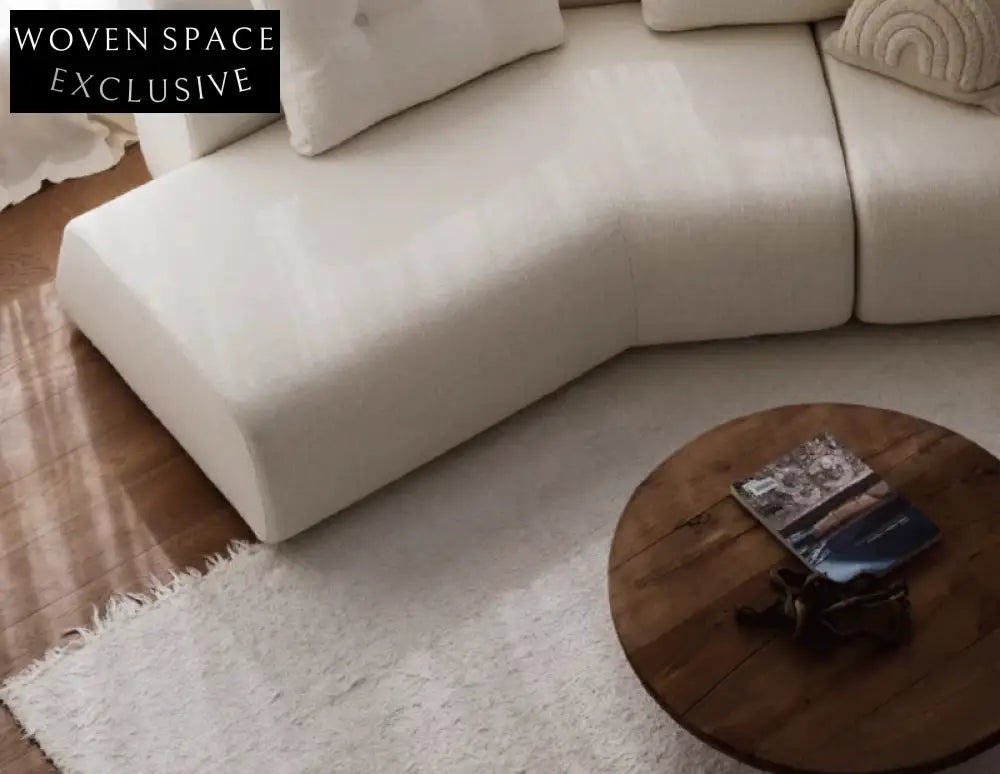 Home Leather Sofa Bevel Black Light Luxury High-end Designer Minimalist Modular Corner Special-shaped Sofa