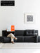 Home Leather Sofa Bevel Black Light Luxury High-end Designer Minimalist Modular Corner Special-shaped Sofa