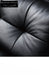 Home Pixel Leather Sofa Removable Backrest Black Italian Light Luxury High-end Adjustable Big Black Bull