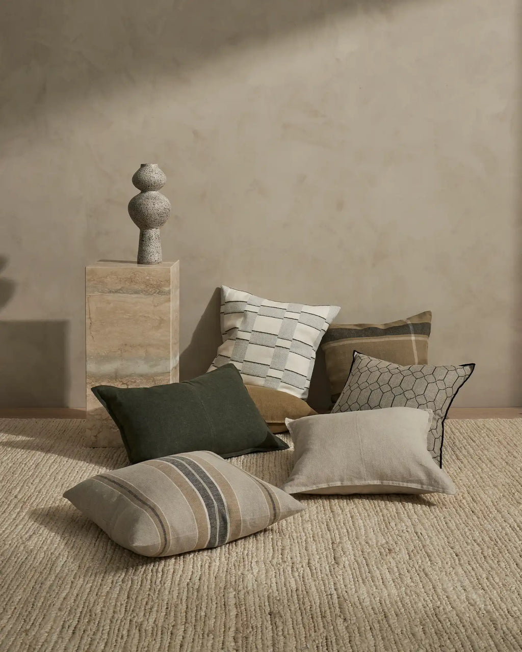 Weave Suffolk Floor Rug - Pearl