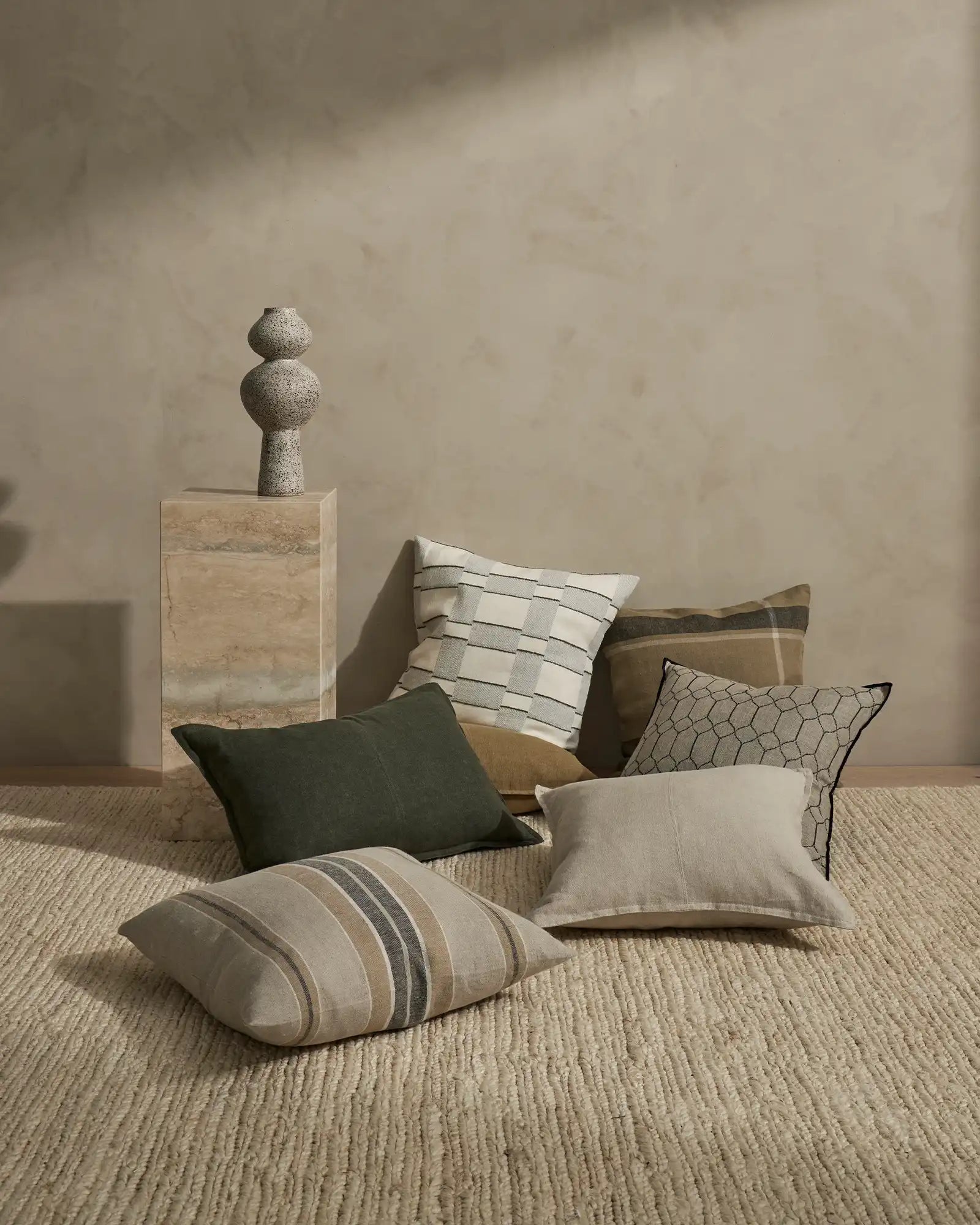 Weave Suffolk Floor Rug - Pearl