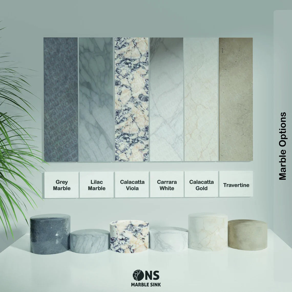 Regnauld Luxury Calacatta Marble Bathroom Sink