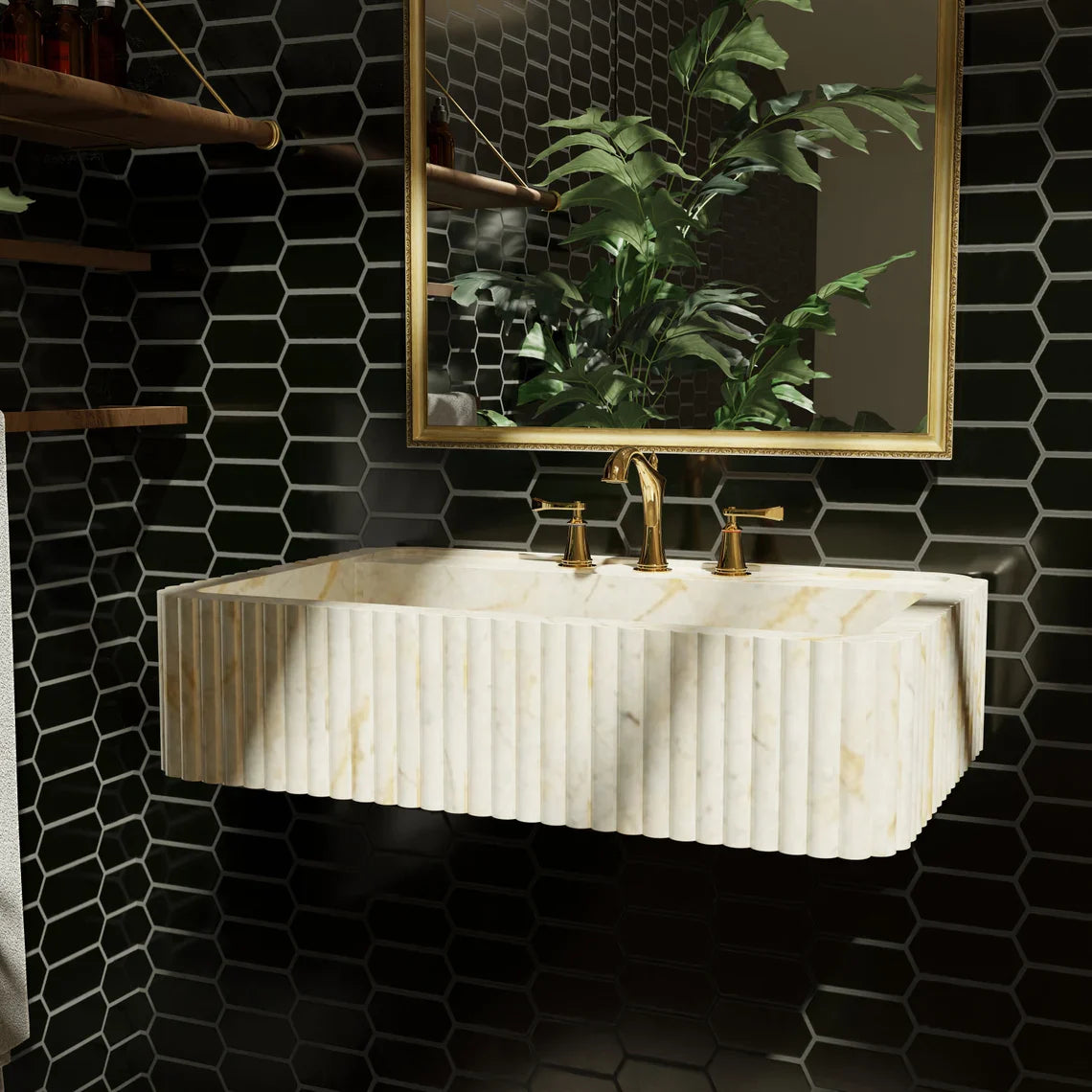 Natural Stone Calacatta Viola Sink