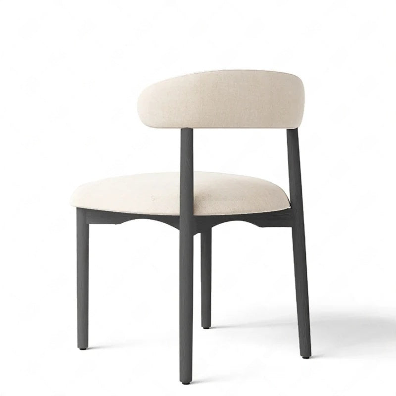 High Quality Home Fabric Soft Cushion Dining Chair Indoor Furniture Fabric Dining Chair