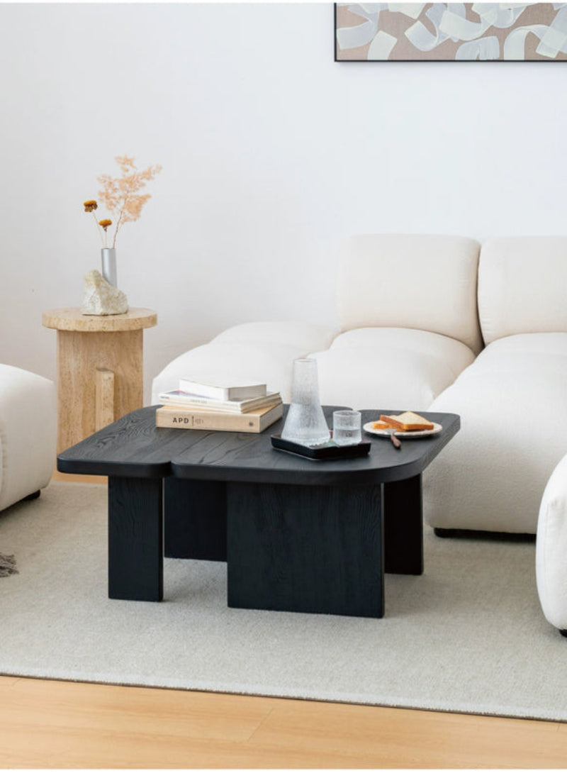 Wabi Sabi Style Solid Wood Coffee Table