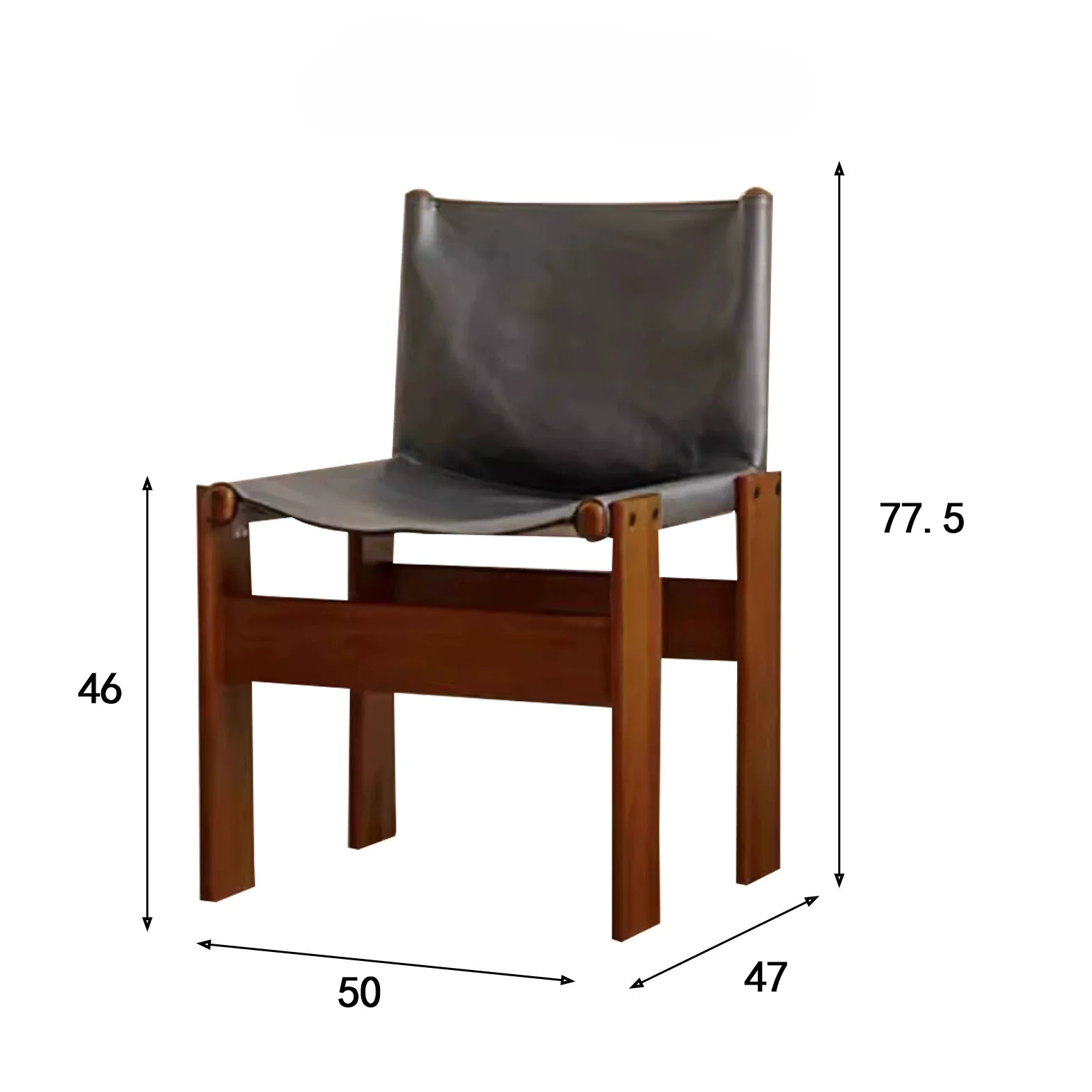 designer dining chair home solid wood