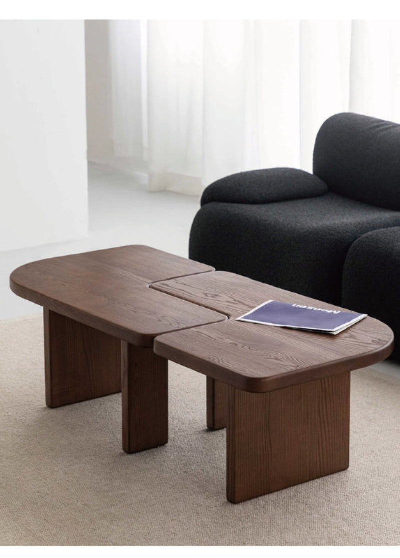 Wabi Sabi Style Solid Wood Coffee Table