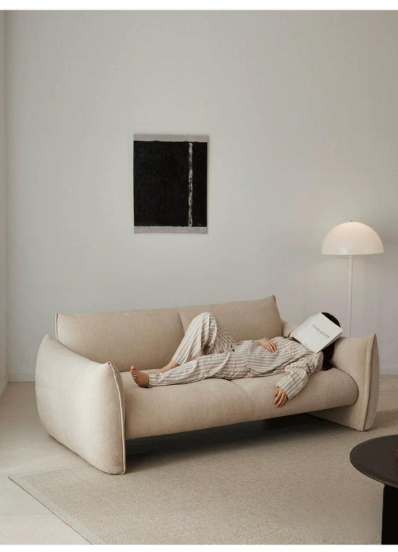 Home Fabric Single Sofa Living Room Modern Simple 2025 New Small Apartment Lazy Leisure Sofa Chair