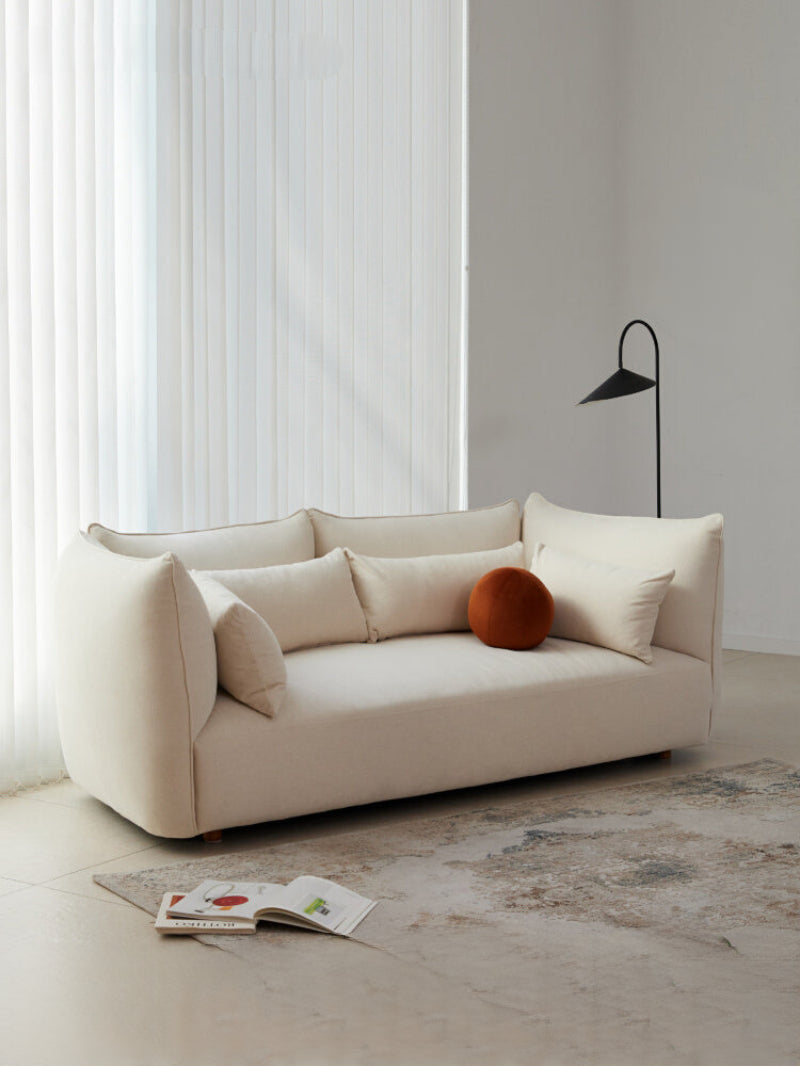 Home Furnishing original sofa living room new cream free combination square fabric module Italian minimalist design
