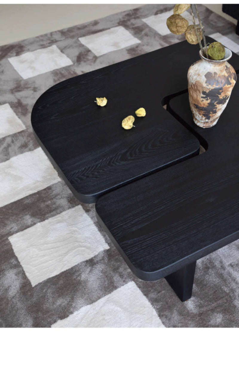 Wabi Sabi Style Solid Wood Coffee Table
