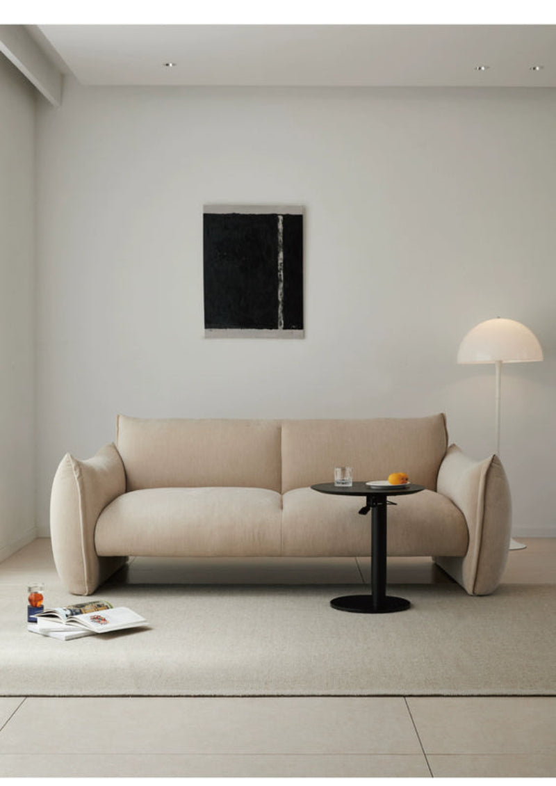 Liftable Side Table Round