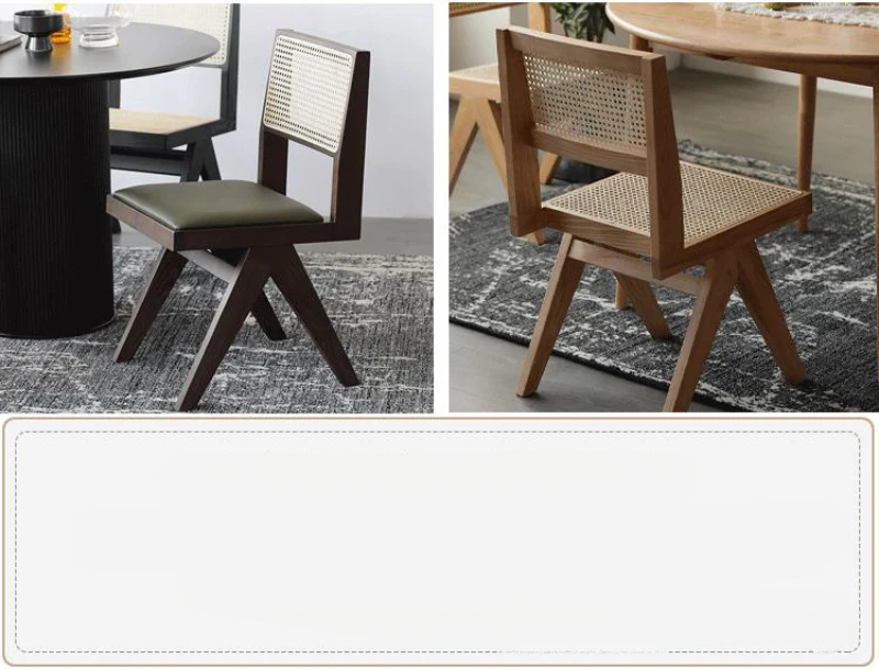 Nordic rattan chair home balcony rattan