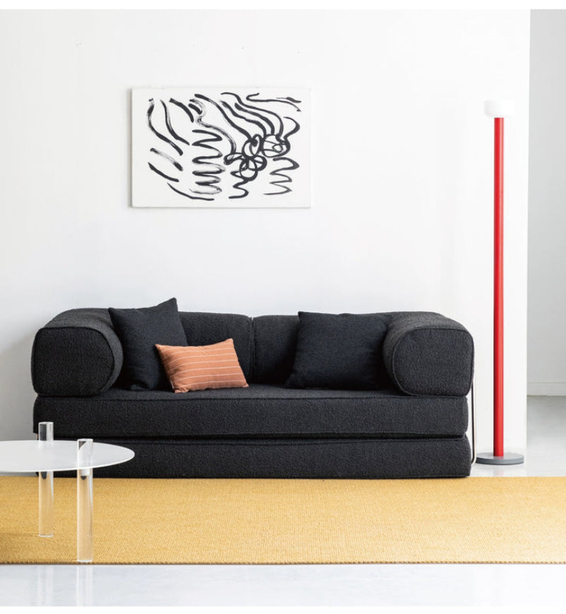 sofa bed is a detachable and washable fabric dual-use folding sofa for small apartments. It is simple, creative and versatile.