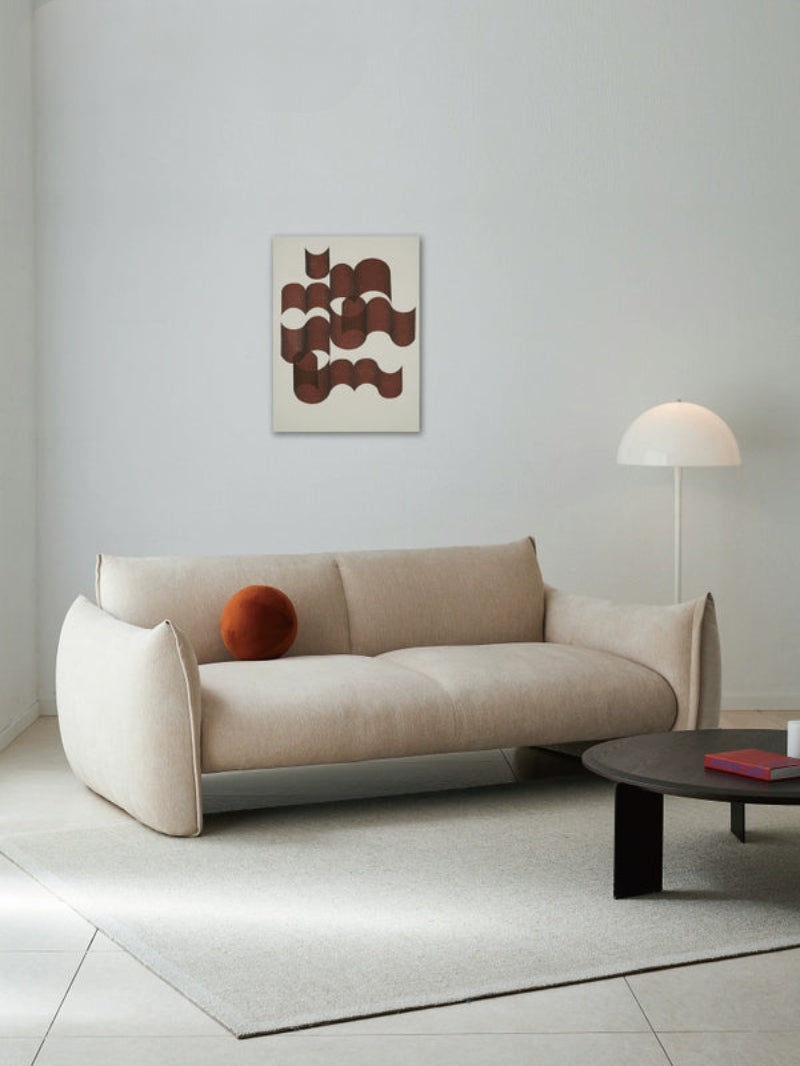 Home Fabric Single Sofa Living Room Modern Simple 2025 New Small Apartment Lazy Leisure Sofa Chair