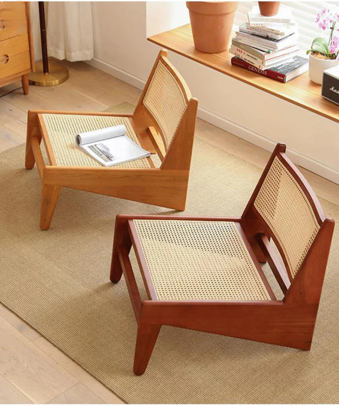 Nordic rattan chair home balcony rattan