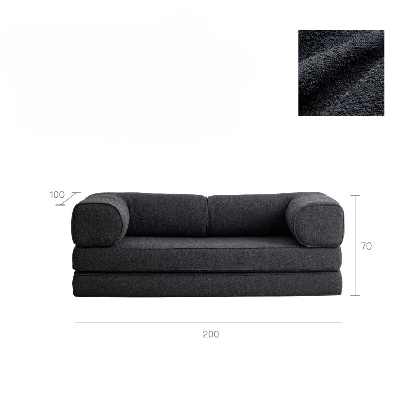 sofa bed is a detachable and washable fabric dual-use folding sofa for small apartments. It is simple, creative and versatile.
