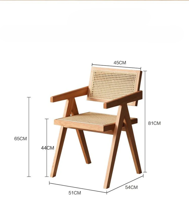 Nordic rattan chair home balcony rattan