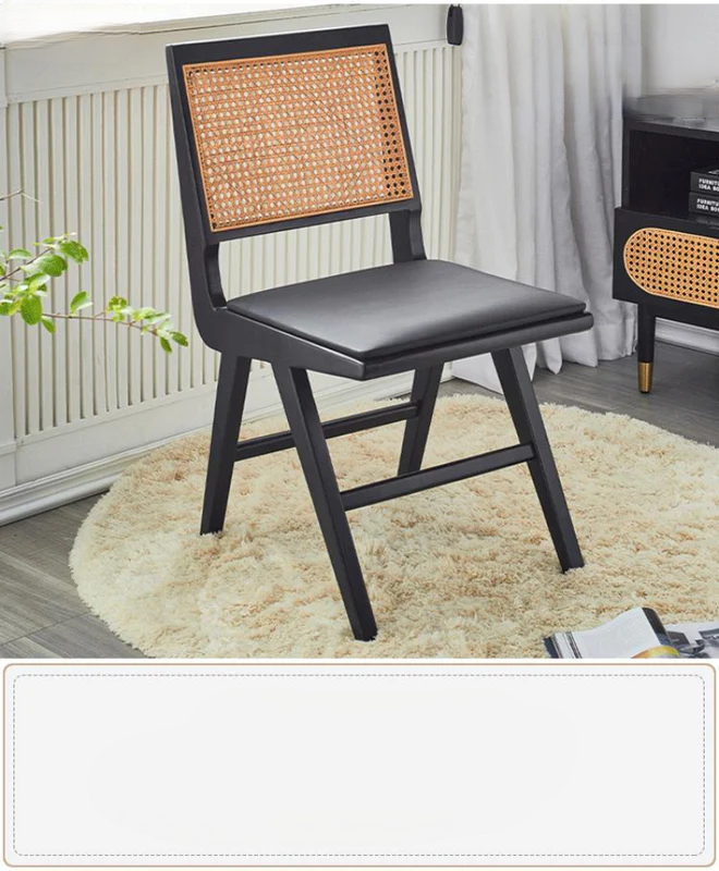 Nordic rattan chair home balcony rattan